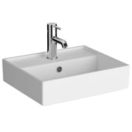 Раковина подвесная Vitra ArchiPlan 7400B003-0001 450х380х120, перелив,антибакт. покрытие, белый