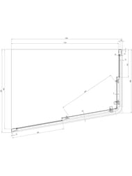 ������� ������ RAVAK 10� 10AP4 (1200�900) � ����������� �������, ����� + �����������