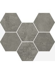 ������� ITALON Terraviva Dark Mosaico Hexagon MAT (250�290) �����, 620110000110 (��.)