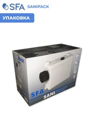 Насос SFA SANIPACK 462х146х295 плоский, для подвесного унитаза, умывальника, душа, биде