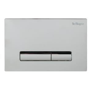 Клавиша смыва для инсталляции BelBagno Genova BB019-GV-CHROME двойной смыв, пластик, хром глянец