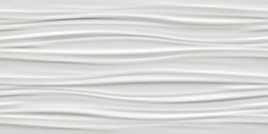 Плитка настенная Atlas Concorde 3D Wall Design Ribbon White Matt (400х800) белая, 8SBW (кв.м.)