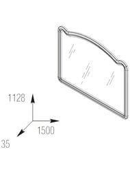 ������� Caprigo ������� 1500�1128�35 nero lucido 11632-020