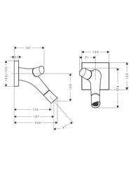  Axor Starck Organic 12015950   -, .,  