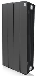 Радиатор биметаллический, 4 секции ROYAL THERMO PianoForte ВШГ:591х320х100 756 Вт Noir Sable