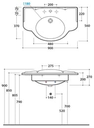 �������� Globo Paestum (900x560�270) ���������, � ���������� ��� ���������, ����� PA056BI