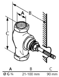 ������� �������� ������� KLUDI AMBIENTA DN 20, ��� ���� 53811