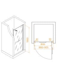 ������� ����� RGW Passage PA-103B (900�1950) ���������, ������ 6�� ����������/������ 020810309-14
