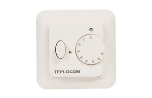 Термостат для тёплого пола Бастион TEPLOCOM TSF-220/16A встраиваемый