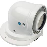 ������� �������� STOUT ���������. ������� 90� DN60/100 �/� PP-AL � ������� SCA-8610-240090