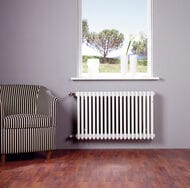 Радиатор Zehnder Charleston 2056 двухтрубчатый ВГ:558х62, межценр. 500, боковое подкл. 3/4", 53 Вт