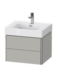 ����� ��� �������� Duravit XSquare 584�397�470 ���������, 2 �����, �������-���. ���. XS4378007070000