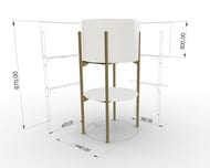 �������� AeT POLI 440�440�300 � ���������� ��� ���������, ����� ��������� L806T0R1V0100