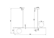 ��������� ���������� Maytoni Nostalgia (�����������) MOD048PL-02G, IP20, E14�3, ������