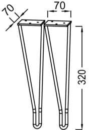 ����� ��� ������ Jacob Delafon Odeon Rive Gauche EB2569-BL 32��, ������� ������