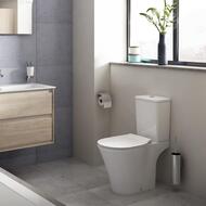 Унитаз-компакт Ideal Standard Lux CONNECT AIR 365х665х780 с бачком CurveAquaBlade,белый E009701+E073901