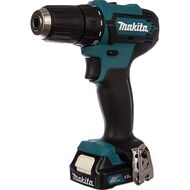 Шуруповерт MAKITA DF333DWYE аккумуляторный, 12В 2*1.5Ач. 20полож, 450/1700об/мин, 10мм, кейс