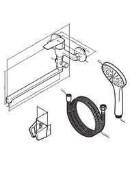 ��������� AM.PM Gem ��� �����/����, ������� �����, � ������� �������, ���� F90A90100