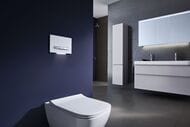 Унитаз подвесной Geberit Smyle Square (350х540х330) безободковый, с сиденьем-микролифт 500.685.01.1