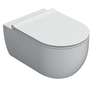 Унитаз подвесной Globo Mode MES02BI 530х340х330 безободковый. крепеления в комплекте, белый
