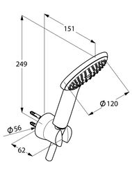   KLUDI FRESHLINE 1S  1 , , ,  6785005-00