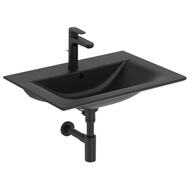 Умывальник Ideal Standard Lux CONNECT AIR 640х460х165 отвер под смеситель/перелив,мат.черный E0289V3