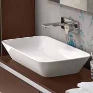 Раковина накладная Ideal Standard Lux CONNECT AIR (600х400х130) без отв. под смеситель,белый E034801