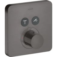 Смеситель Axor ShowerSelect 36707340 встраиваемый, наружняя часть, шлиф. черный хром
