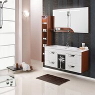 Раковина Aquaton Премьер 1000 1A702531PR010 1000х450х170 мм, перелив, отверстие под смеситель, белая