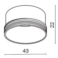 ������������ ������ ��� Maytoni Focus LED (����� ���) RingS-5-W5��, �����