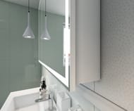 Зеркало-шкаф Континент Allure 1000х800 подсветка, розетка, датчик движения