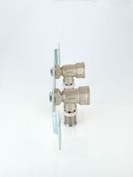 Пресс-водорозетка 2-ая на плоск. планке VALTEC 16х1/2"В VTm.224.N.001604