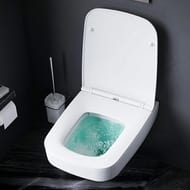 Комплект инсталляции AM.PM клавиша Pro S белая + унитаз Inspire V2.0 FlashClean сиденье микролифт IS47001.50A1700