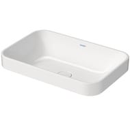 Раковина DURAVIT HAPPY D.2 PLUS 600х400 антигрязевое покрытие WonderGliss, белая 23596000001