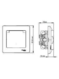  Systeme Electric GLOSSA          IP20 GSL000246