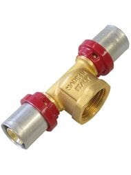 Тройник пресс Tiemme 32х3/4"Вх32 1650125 / 1659G320532CZ — миниатюра 1