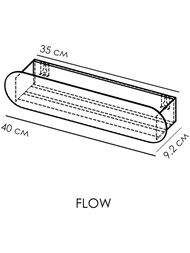 ����� FLOW Round Mono 400�92�90 ���������, 1 �����, ������ Fl-ro-m40-�