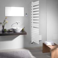 Полотенцесушитель стальной Zehnder Roda Air ROER-100-55/IPS (968х550) электрический, цвет: белый