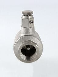 Клапан обратный VALTEC 1"ВВ с дренажем и воздухоотводчиком, VT.171.N.06