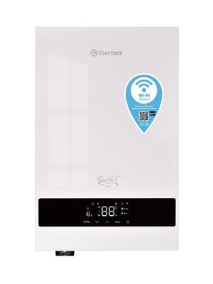 Котел электрический THERMEX Boss 12 Wi-Fi White 12 кВт, (600х390х236) белый, управление Wi-Fi