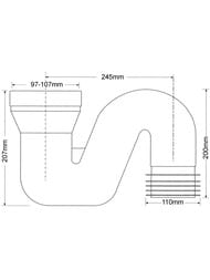   WC McAlpine S-, 110 ""  ,  205 MRWC44