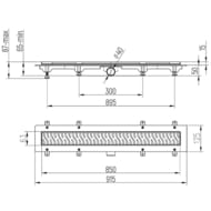   Paini Harmony L=850  D40,  , CH850H