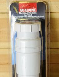 Сливной клапан McAlpine MACVALVE с сухим сифоном Ду=40, гайка-резьба, MRNRV40
