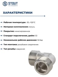  STOUT 1/2", ,  SFT-0010-000012