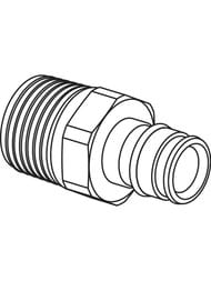 ����������� Uponor Q&E � �������� ������� 16-3/4" HP, ������ 1023004