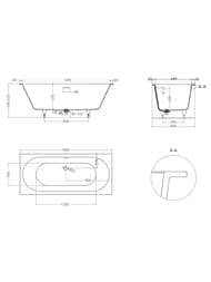 ����� �������. Salini Ornella Axis Kit (1800�800�600) S-Sense, ���.������, ����� ������� 103511M