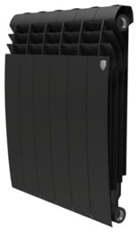 Радиатор биметаллический, 6 секций ROYAL THERMO BiLiner Noir Sable ВШГ:574х480х87 1026 Вт черный