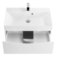 Тумба под раковину BelBagno MARINO (600х450х500) подвесная, Bianco Lucido MARINO-600-2C-SO-BL-P
