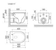 ������ ��������� Ceramicanova Noe ������� 3.0 ������� ��������� ����� CN4011T