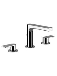 Смеситель Gessi Emporio Via Manzoni 38612.031 для раковины трехсекционный, с донным клапаном, хром — миниатюра 1